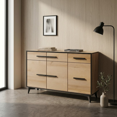 Ontwerp commode kast luxe houten commode kast plank console meubels nieuw