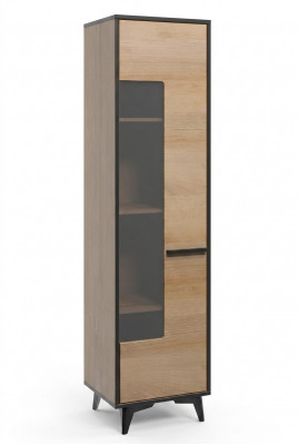 Woonkamer kijkt op schroeft designkasten glas meubilair Moderne vitrinekasten Vitrines Nieuw.