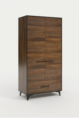 Kledingkast Kasten Kast Wandmeubel 2 Deuren Hout Meubels Slaapkamer Nieuw