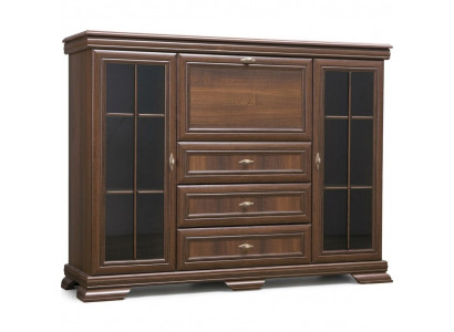Woonkamerkast 158cm XXL laagbord dressoir houten ladenkast sideboard ladekasten