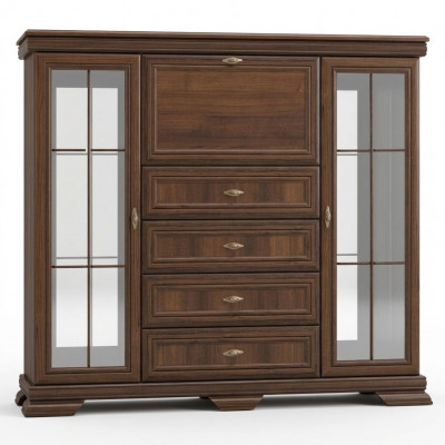 Kasten Houten ladekast 158cm Ladenkast Kast Dressoir Ladenkast Massief hout