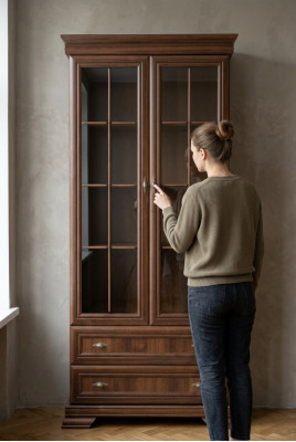 Vitrines Vitrinekast Kast Glazen kast Commodes Boeken Klassieke vitrine