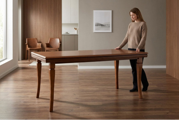 Eetkamer Woonkamer Klassiek Bruin Kantoor Ontwerper Eettafel Design Tafel Hout