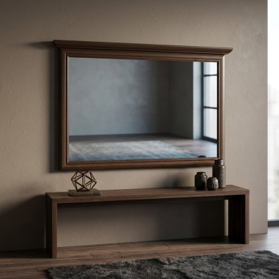 Klassieke ontwerper spiegel wandspiegel rechthoekige spiegel decoratiemodel Kora