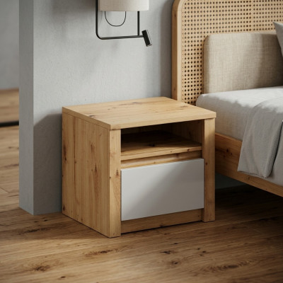 Nachtkastje Nachtkastje Ladenkast Handgemaakt Houten meubels Nachtkastje Modern