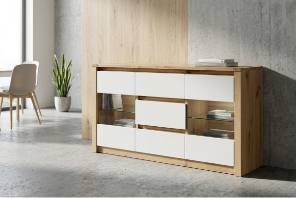 Kasten Nieuw Buffetmeubels Ladenkast Kast Dressoir Massieve commode Hout