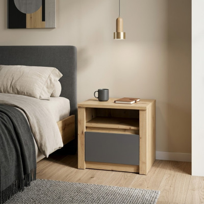 Bijzettafel Ladekast Nachtkastje Kast Tafel Nachtkast Nachtkastje