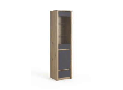 Vitrine kasten houten planken kasten woonkamer vitrine kast commode glazen plank nieuw!