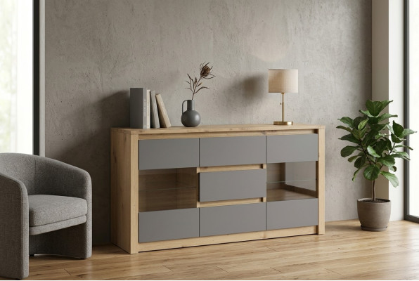 Ontwerp woonkamer meubels dressoir houten ladenkast modern ladenkast hoge kast nieuw