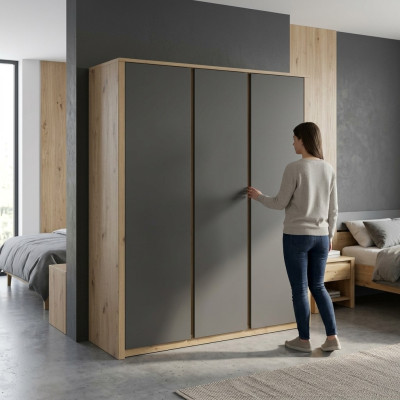 Kast Hout Meubels Slaapkamer Kasten Modern Stijl Modern Kledingkast Nieuw