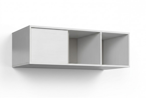 Moderne opbergplaats voor woonkamer wandplank houten boekenplank nieuw Siena Mati