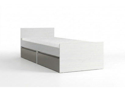 Jongerenbed kinderbed Kids Design Modern Kinderkamer Bed 90 cm Bedlade Nieuw