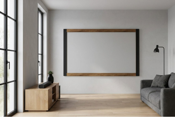 Klassieke ontwerper Echte houten lijst XXL spiegel 123x4 Spiegelmodel Montana