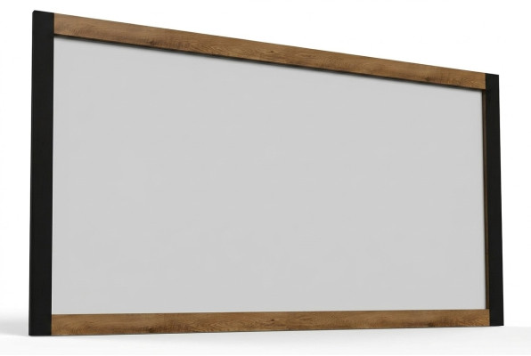 Klassieke ontwerper Echte houten lijst XXL spiegel 123x4 Spiegelmodel Montana