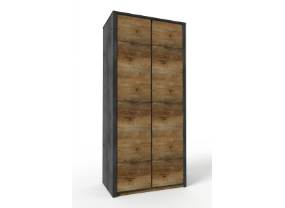 Slaapkamer kasten houten meubelen kast landelijk kledingkast design bruin