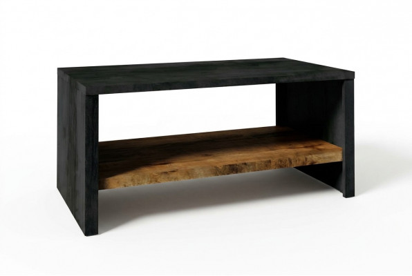 Salontafel Houten tafel Massief hout Bijzettafel Tafel 120x60 Salontafels