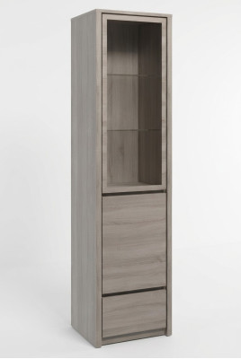 Woonkamer meubels Moderne houten glazen vitrinekast Kast Vitrines Nieuw