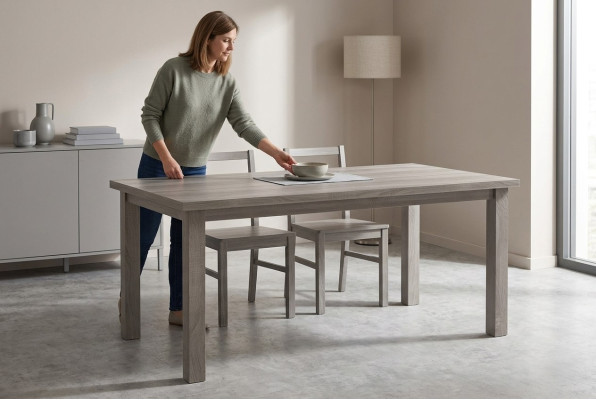 Ontwerp houten conferentietafel nieuw massief houten meubelen eettafel vergadertafel kantoor