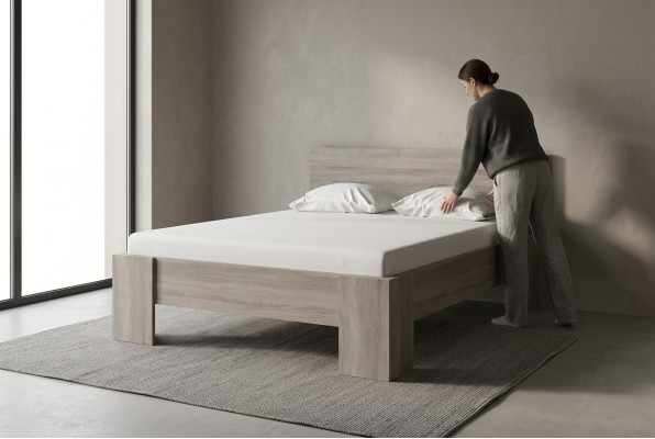 Luxe designmeubels slaapkamer houten bed bed landelijke stijl bedden tweepersoons hout.
