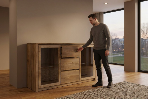 Ladenkasten Houten Kasten Nieuw Dressoir Kast Massief Ladenkast Sideboard Meubels Nieuw