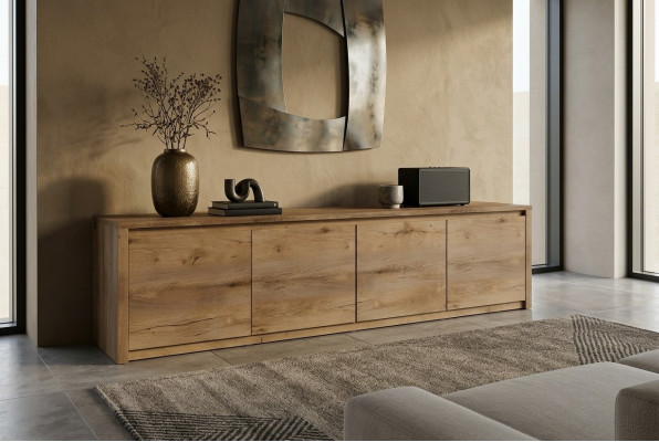 Woonkamer dressoirs hout laag bord plank RTV RTV dressoir kast ladekast nieuw