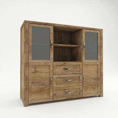 Dressoir Design Commode Houten Kast Meubels Vitrine Moderne Kast Buffet Bar