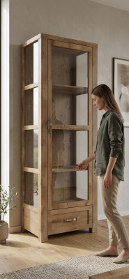 Kast Eetkamerkast Glazen kast Meubels Plank Vitrinekasten Houten Landhuis