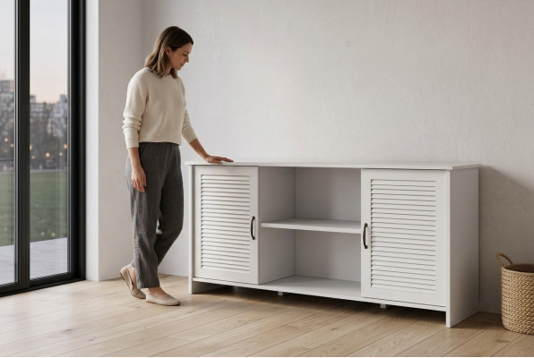 Buffetkast Nieuwe eetkamerkasten Landelijk dressoir Wandkast Houten meubels