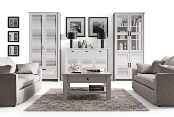 Woonkamer dressoir kast ladekast ontwerp stijl meubels woonkamer 3-delig.
