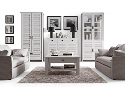 Woonkamer dressoir kast ladekast ontwerp stijl meubels woonkamer 3-delig.