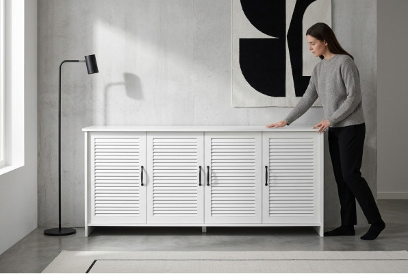 Kasten van massief hout Nieuwe dressoir Massief dressoir Sideboard kast meubels