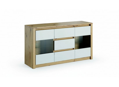 Woonkamer plank hout luxe meubels ontwerper dressoir dressoir kast nieuw