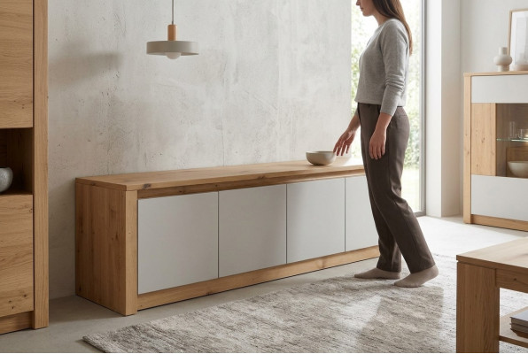 Woonkamer dressoir tv-kast wand-tv-kast salontafel nieuw