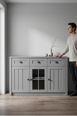 Houten dressoirkast kast dressoir houten kasten nieuw dressoirmeubels.