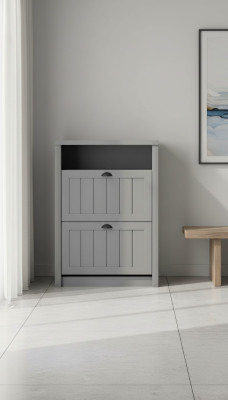 Schoenenkast Dressoir Hout Massief Meubels Schoenenrek Plank Garderobe nieuw