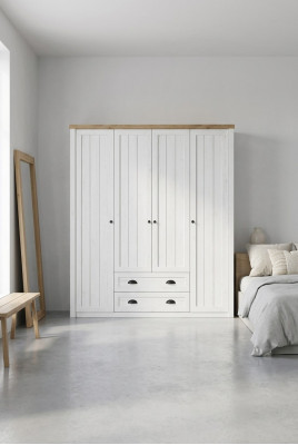 Moderne stijl kledingkast kast hout garderobe slaapkamer Art Deco.