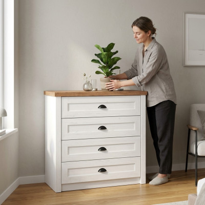 Kommode landhuis dressoir Sideboard meubels houten kasten nieuw dressoir kast nieuw
