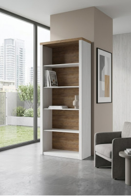 Staand rek muurplank archiefrek kantoorkast nieuw boekenplank ontwerp rek houten rek