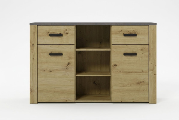 Kast dressoir meubels dressoir houten plank landelijk dressoir laden