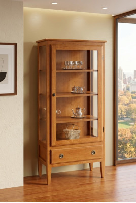 Vitrine Buffetkast Kast Plank Moderne Stijl Woonkamer Glazen Kast Vitrines Nieuw