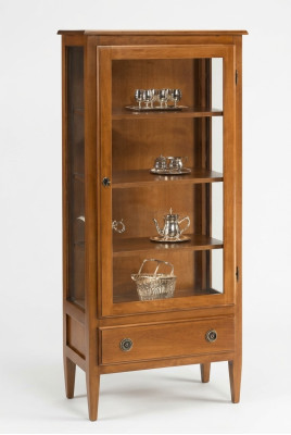 Vitrine Buffetkast Kast Plank Moderne Stijl Woonkamer Glazen Kast Vitrines Nieuw