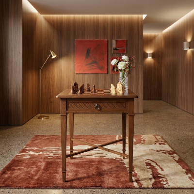 Bijzettafel Nachtkastje Schaakbord Meubels Salontafel Bijzettafel Houten tafel Tafel