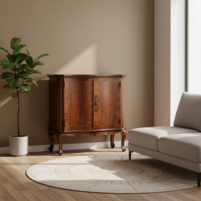 Kast tv-stand woonkamer opbergkast dressoir massief hout eenheid mediarek