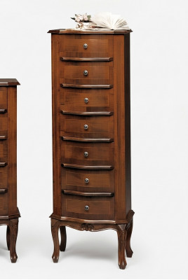 Ladenkast met 6 laden Aanrecht Houten dressoir Witte ladenkast Kast