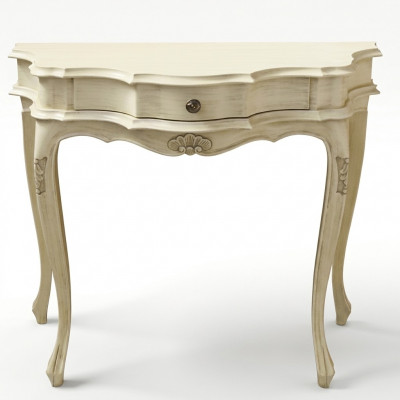 Witte console tafel houten console telefoontafel tafel gang wandtafel nieuw