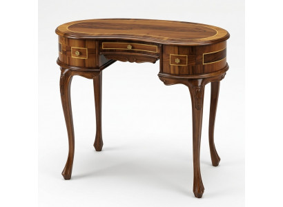 Sectaire werktuigtafel bureautafel bureau schrijftafels massief houten meubels Italië antieke stijl