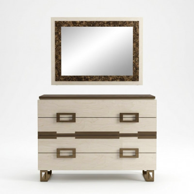 Stel dressoirspiegel hout dressoir dressoir kast ontwerp modern meubelgroep