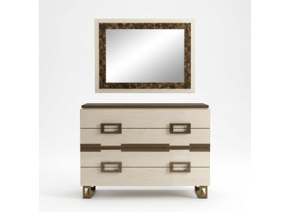 Stel dressoirspiegel hout dressoir dressoir kast ontwerp modern meubelgroep