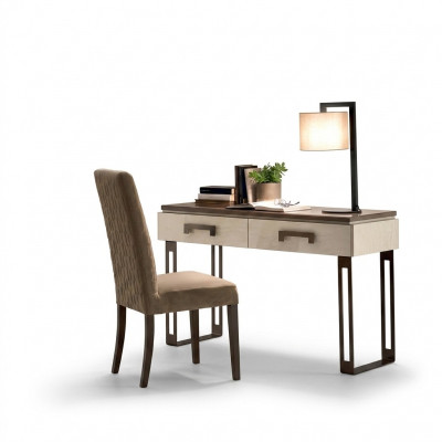 Ontwerpbureaustoel kantoorset Italiaans meubilair secretaire armstoel 2-delig.