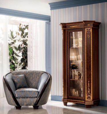 Vitrinekast Klassieke vitrines Woonkamerkasten Decoratie dressoir Nieuw